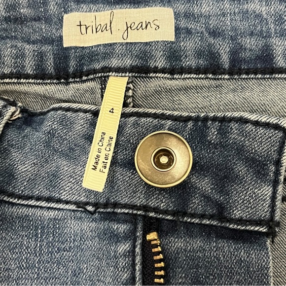 Tribal Jeans Skinny Ankle Jeans Size 4 - Picture 5 of 8